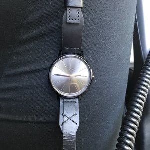 Black Nixon watch